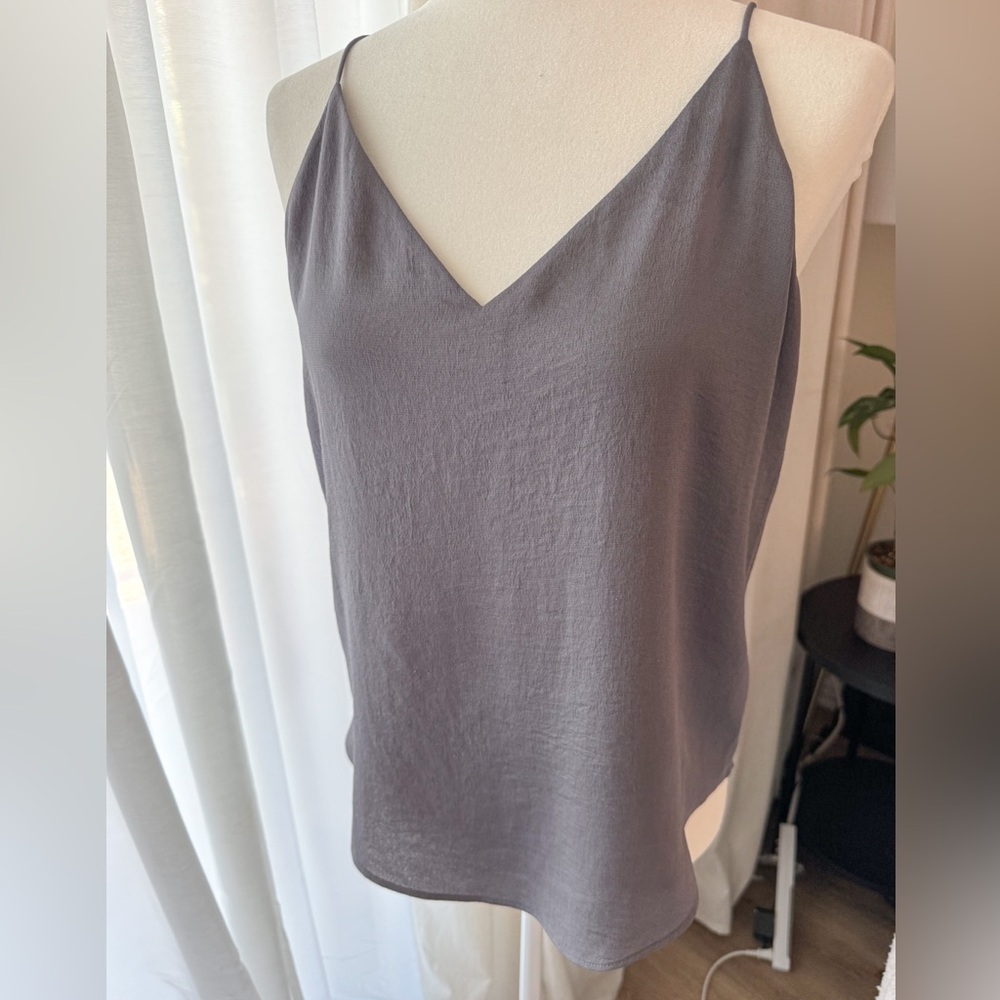 Express Gray/Purple Women's Top